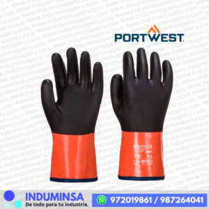 Guante Chemdex Pro Negro/Naranja AP91 Portwest