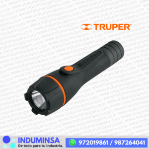 Linterna Plástica con TPR TRUPER 13018