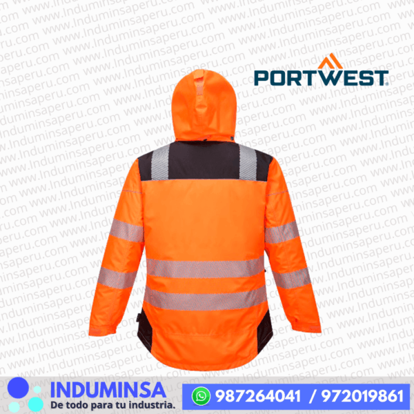 Chaqueta de Alta Visibilidad para lluvia PW3 T400 Portwest