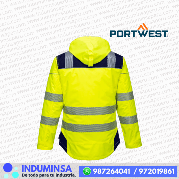 Chaqueta de Alta Visibilidad para lluvia PW3 T400 Portwest