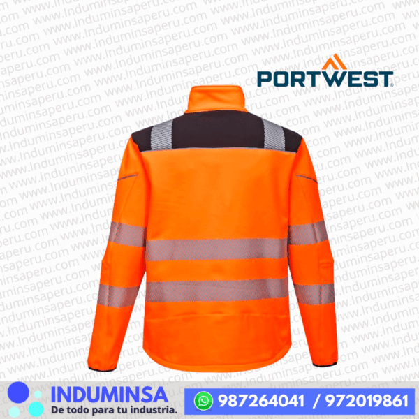 Chaqueta Softshell de Alta Visibilidad PW3 T402 Portwest