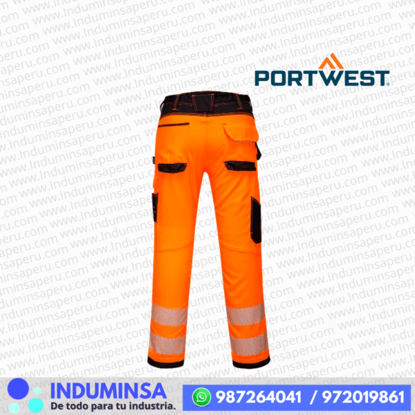 Pantalón de Trabajo de Alta Visibilidad PW340 Portwest
