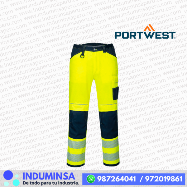 Pantalón de Trabajo de Alta Visibilidad PW340 Portwest
