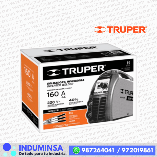 Soldadora Inversora 160A 220 V 13694 Truper