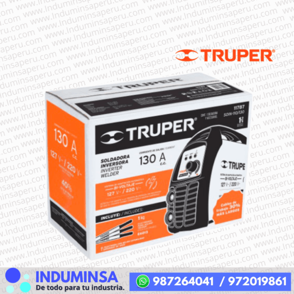 Soldadora Inversora 130A 127V 16053 Truper